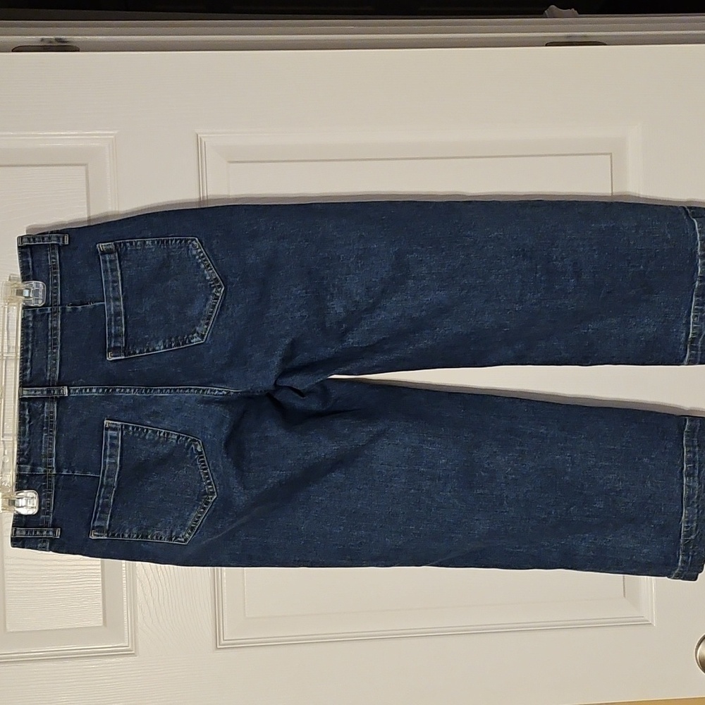 Gap Denim High-rise Wide-leg Crop. 10/30R - Picture 7 of 13